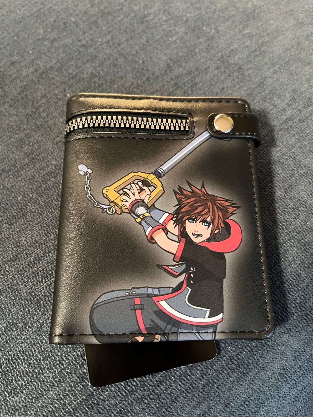 Her Universe Black Sora Graphic Zip Wallet